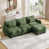 Chenille verte