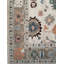Tapis d'intérieur en laine noué à la main Kula Oushak de couleur ivoire / crème / vert-61589040