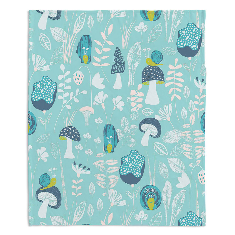 Couverture escargots, 51 po x 60 po