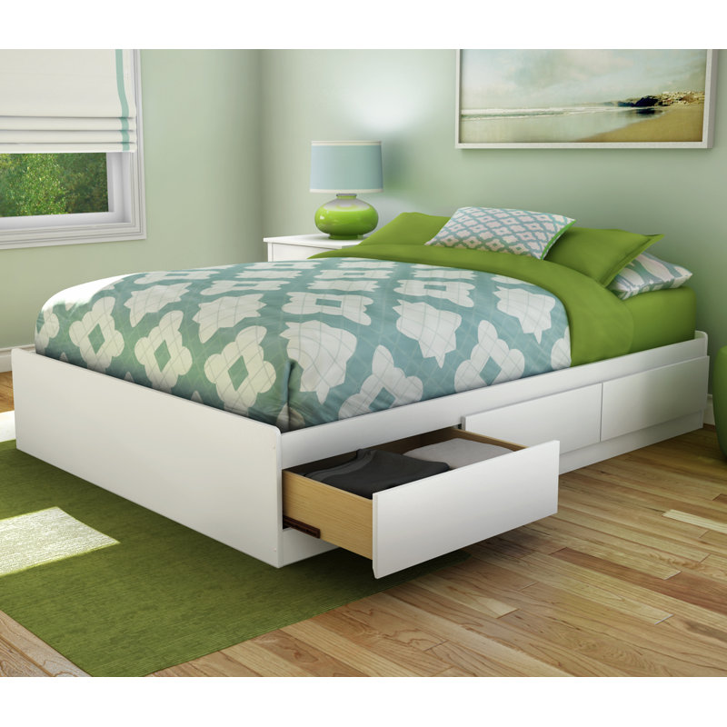 Step One Kids Full with Drawers, White