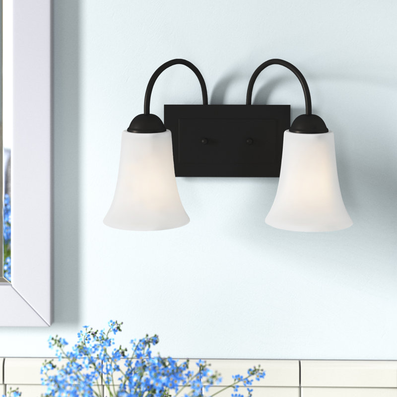 Bullis 2 - Light Dimmable Vanity Light, Black