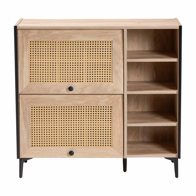 Armoire à chaussures Baxton Studio Malcolm