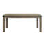 Table de salle à manger rectangulaire en chêne rustique