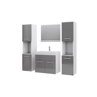 Belz Bathroom Storage Furniture Set