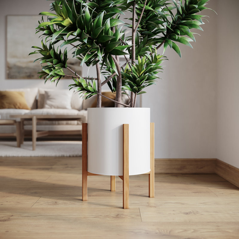 Pot à fleurs Lealo, H 18,25 po x l 14 po x P 14 po