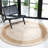 Chenoweth Natural Fiber Flat Weave Jute And Cotton With Latex Rug-666181250