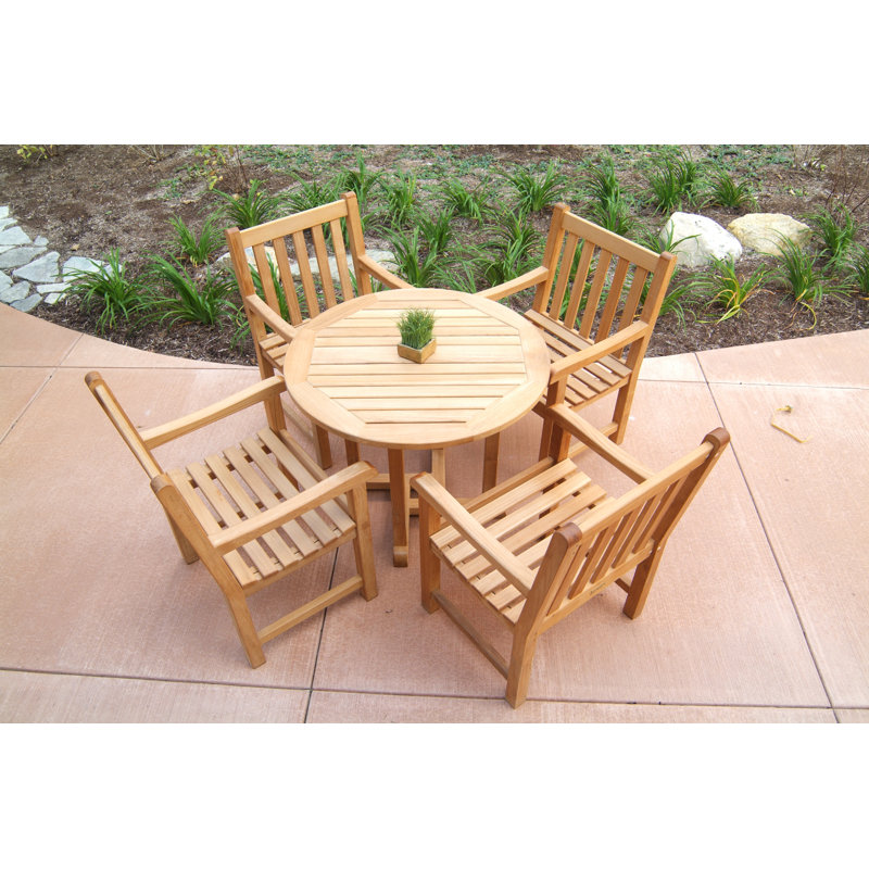 Classic Teak Outdoor Garden Armchair