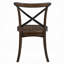 Ensemble de 2 chaises d'appoint en métal