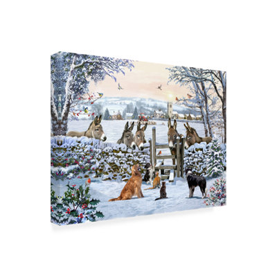 The Macneil Studio «Donkey Encounter», art sur toile