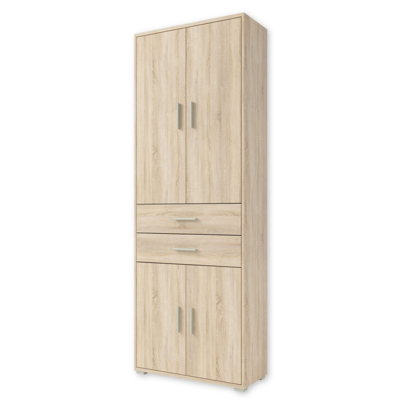 2 Drawer Filing Cabinet, Sonoma Oak