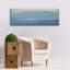  «Ridge Blue Sunset» par Life BeautifuLEE, art mural sur toile, 60 po x 20 po
