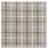 1 PCS 50x108" Plaid Rod Pocket and Back Tab Curtain Panel with Fleece Lining Brown-956409416