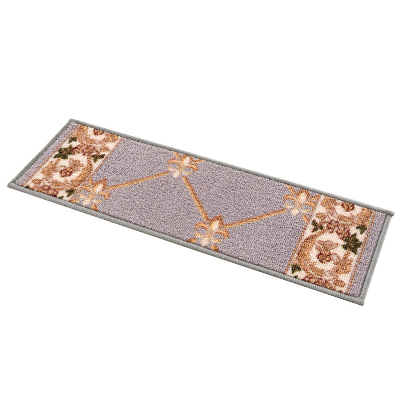 Aadhan Non-Slip Stair Tread, Gray/Beige, 1