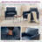 32In Wide Faux Leather Armchair (Set Of 2)-452841964