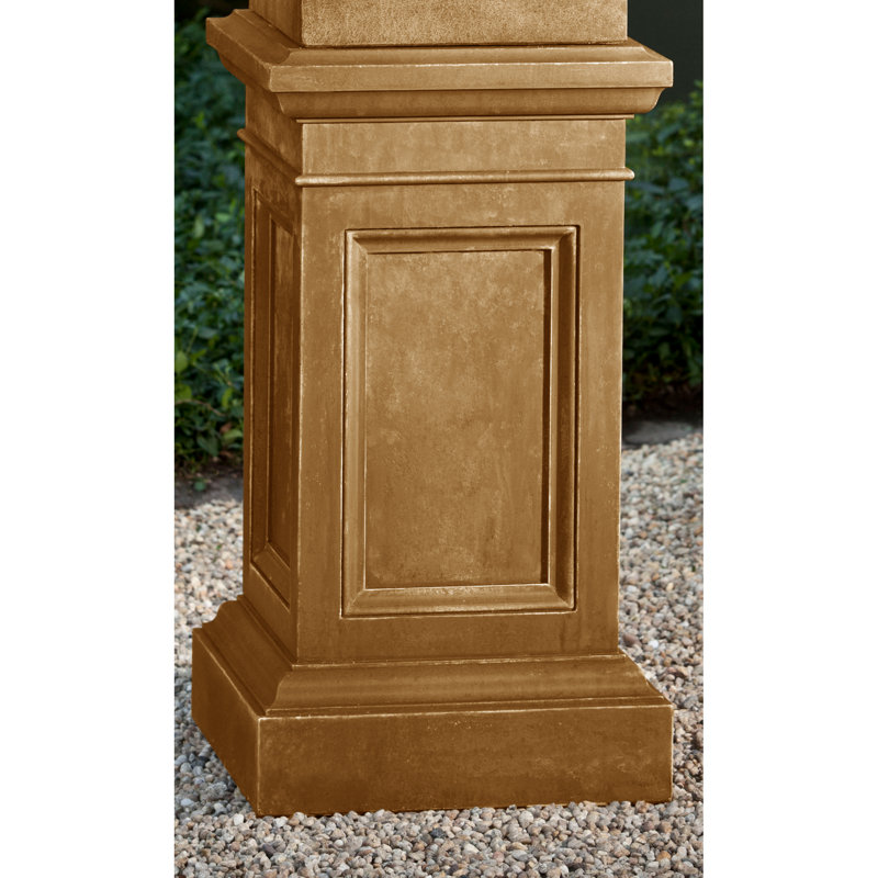 Pedestal, Travertine
