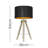 Dearing 63cm Tripod Table Lamp-181504560
