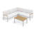 Travira Rectangular Tekwood Outdoor Coffee Table-781773814