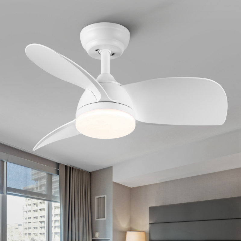 Jareem 28'' Ceiling Fan with LED Lights
