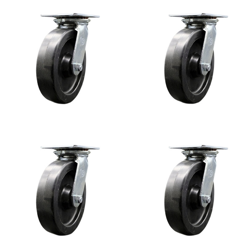 Heavy Duty Polyolefin Caster with Ball Bearings