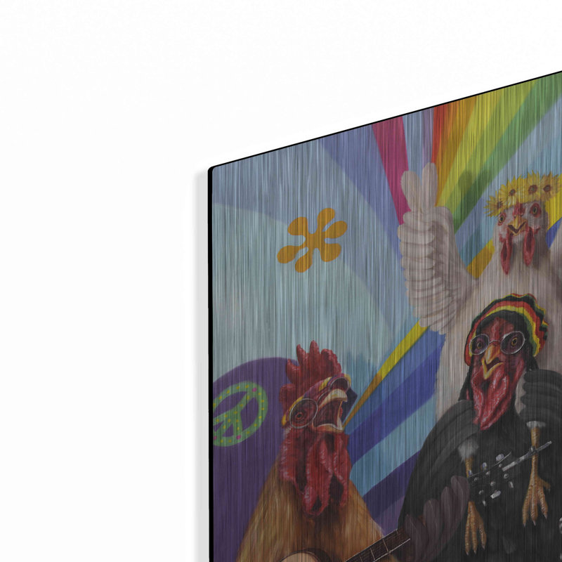 «Free Range» par Lucia Heffernan, 36 po x 36 po, H 12 po x l 12 po