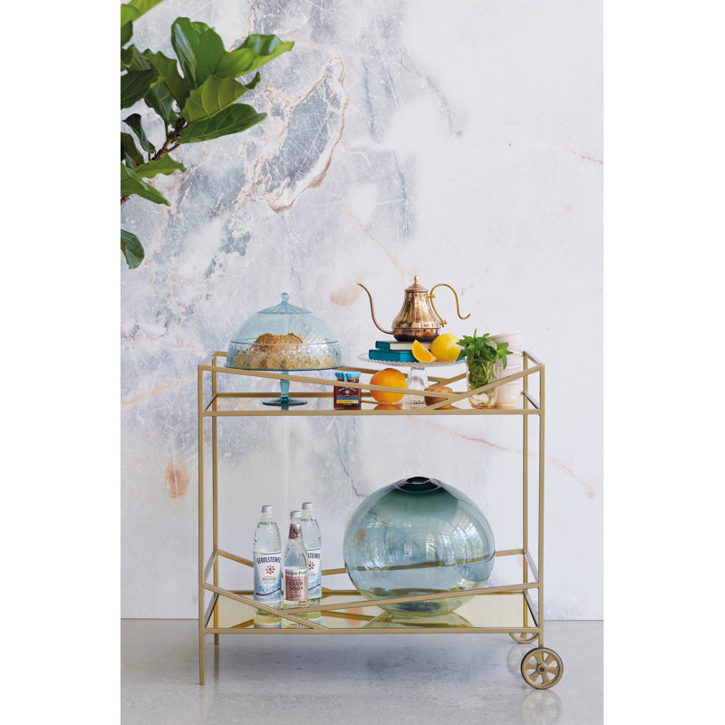 Modern Edge Vector Bar Cart