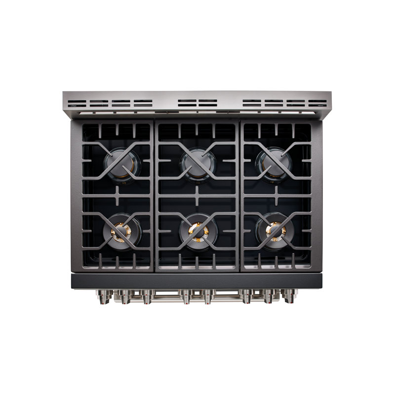 Forza 36" 6 Cubic Feet Gas Free Standing Range