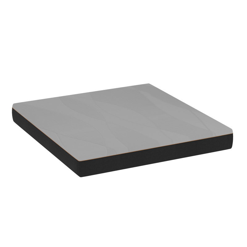 Matelas en mousse viscoélastique imprégnée de gel moyenne Alwyn Home Adamsburg, Très grand lit, 10"