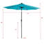 Parasol d'extérieur et de table 11 pi Cather-468264357-492708386