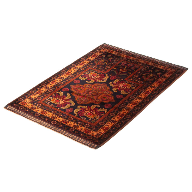 Teimani Black Rug 3'2" x 4'10"