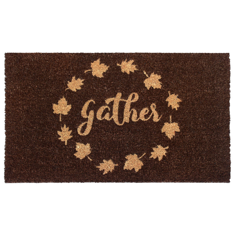 Tapis d'extérieur antidérapant 30 po x 18 po Modesti Gather