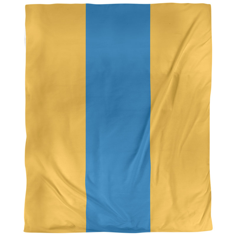 Tissu de basket-ball golden state, Jaune / bleu royal / doré