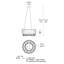 Rozell 5 - Light Crystal Pendant