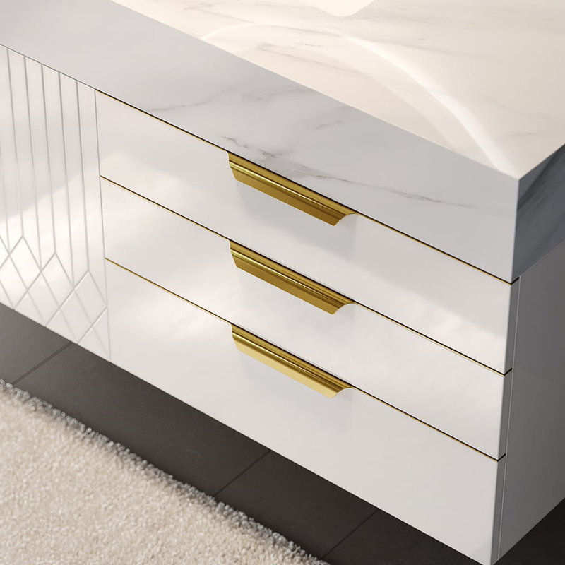 900mm Mount Single Vanity Unit