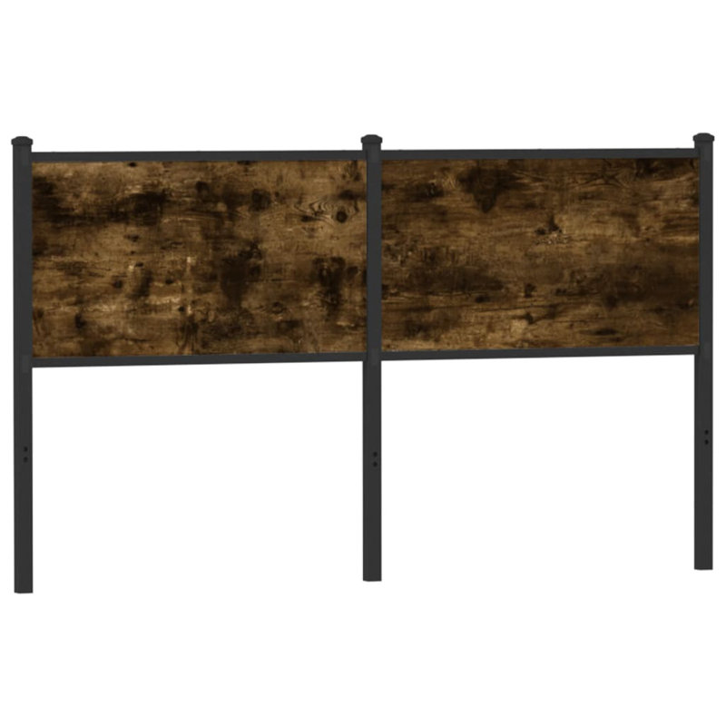 Headboard, Smoked Oak, European Double (140 x 200 cm)