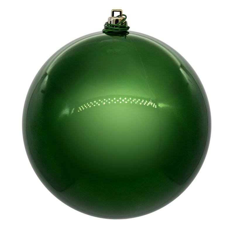 Christmas Ball Ornament (Set of 12), Emerald