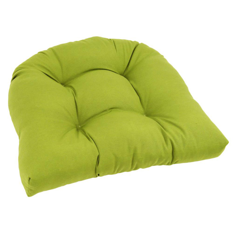 Outdoor 5'' Seat Cushion, Mojito Lime, 1