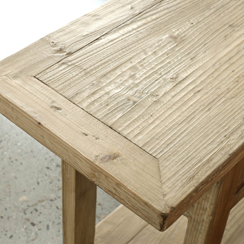 91'' W Solid Wood Console Table