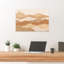 «Desert Mountains», impression d'art mural abstrait paysage minimaliste moderne-129968429