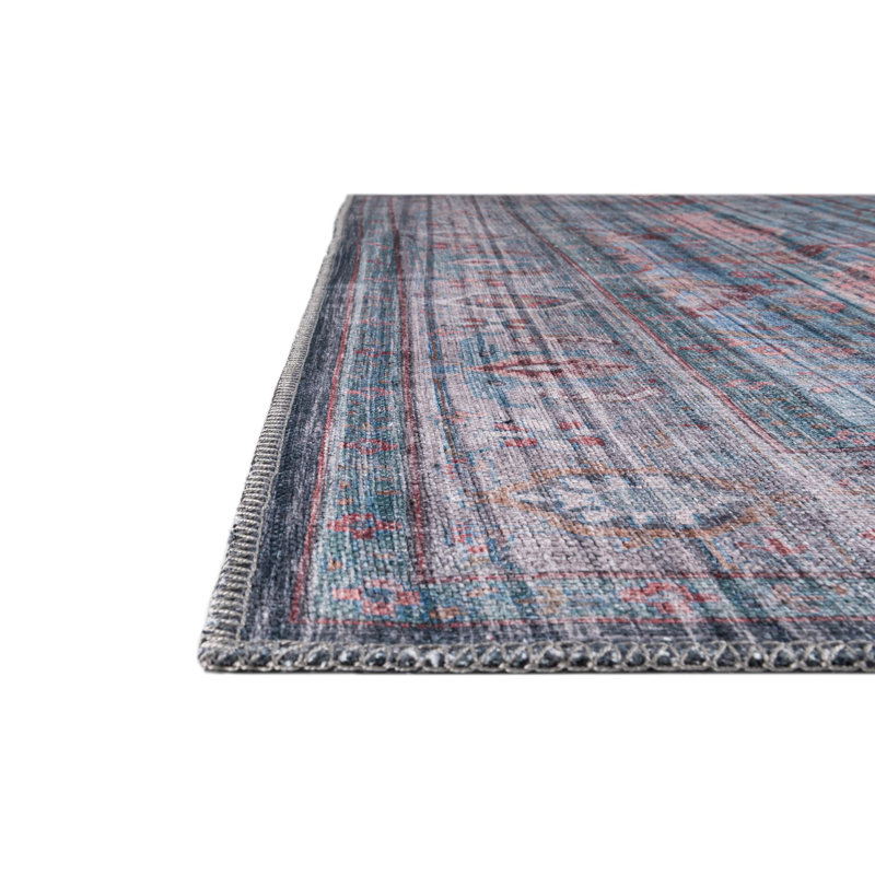 Tapis bleu Haight, Carré 10 pi 6 po x 10 pi 6 po