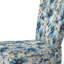 Chaise d'appoint rembourrée Blue Coastal Elegance