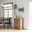 Buffet avec comptoir en bois massif
