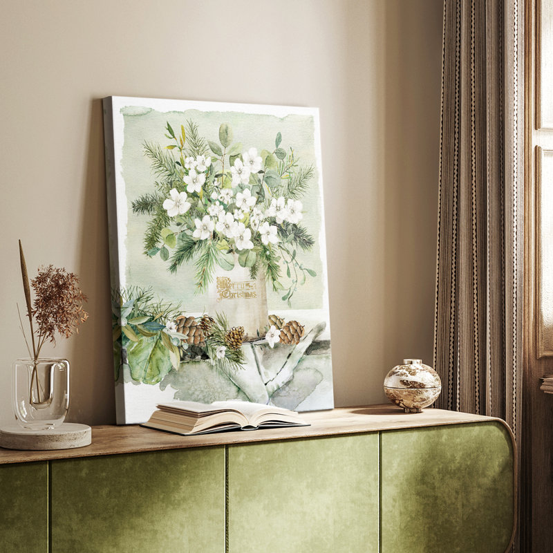 Bouquet «Merry Christmas» - galerie Cavas sur mesure, H 18 po x l 12 po