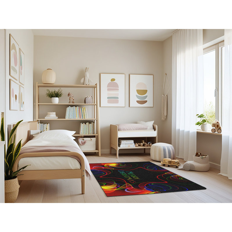 Tapis noir Christmas, Rectangle 3 pi x 5 pi