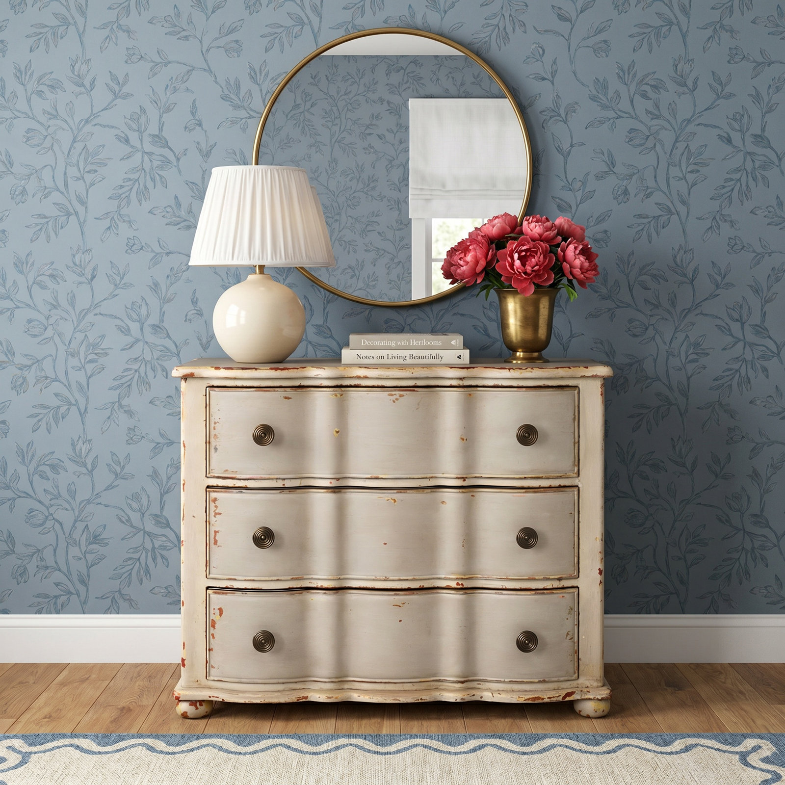 Alline Solid Wood Accent Chest