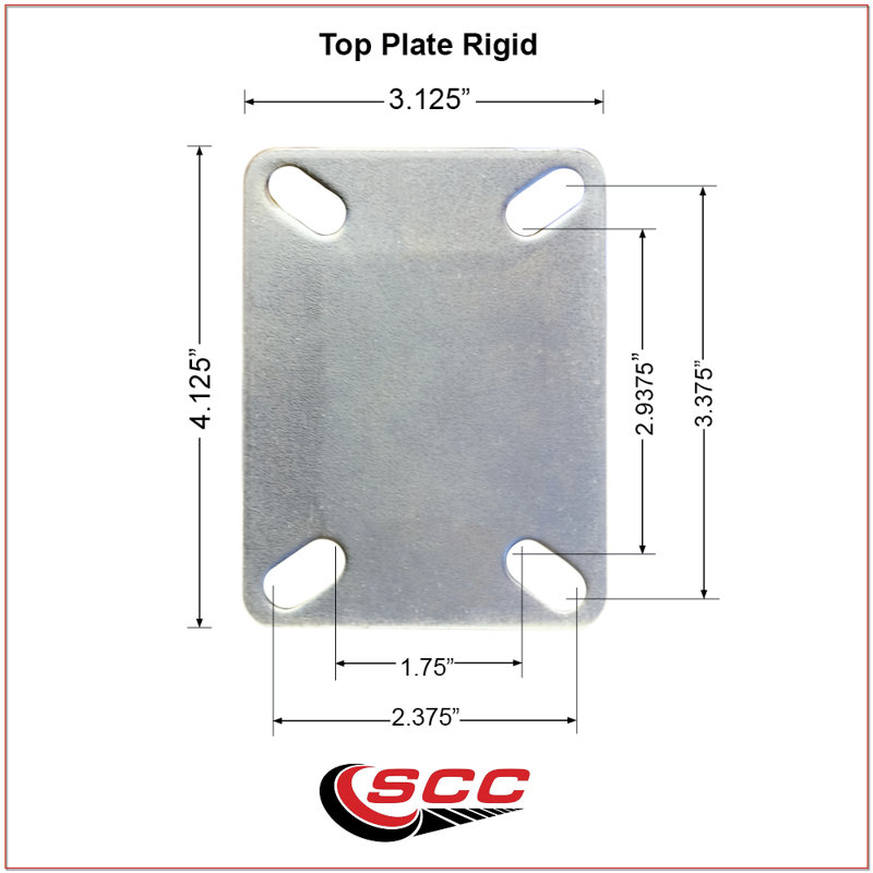 Phenolic Rigid Top Plate Caster