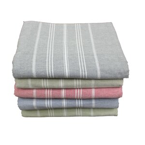 Gracie Oaks Cannady Striped Cotton Tablecloth & Reviews | Wayfair