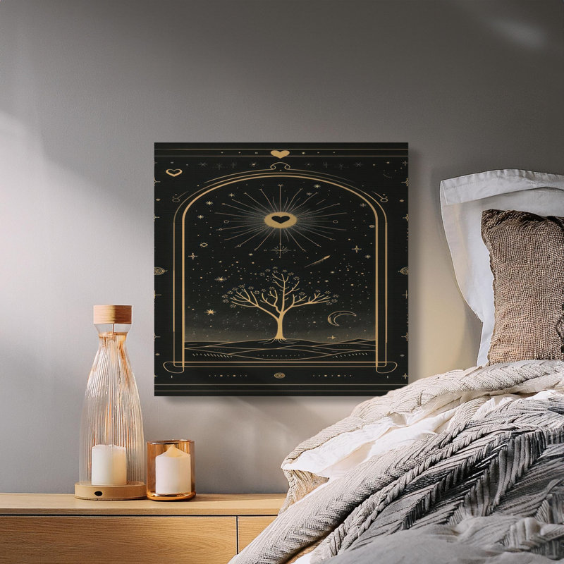 Roseboro Wrapped Canvas Print Set, 16x16