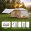 Tentes gonflables 11 M² pour le camping