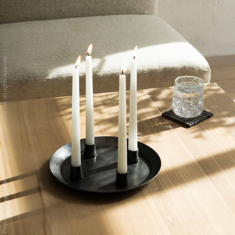 Quadrinity candleholder