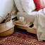 Tapis beige Teimani 2 pi 11 po x 4 pi 4 po
